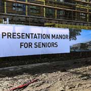 banner for construction site