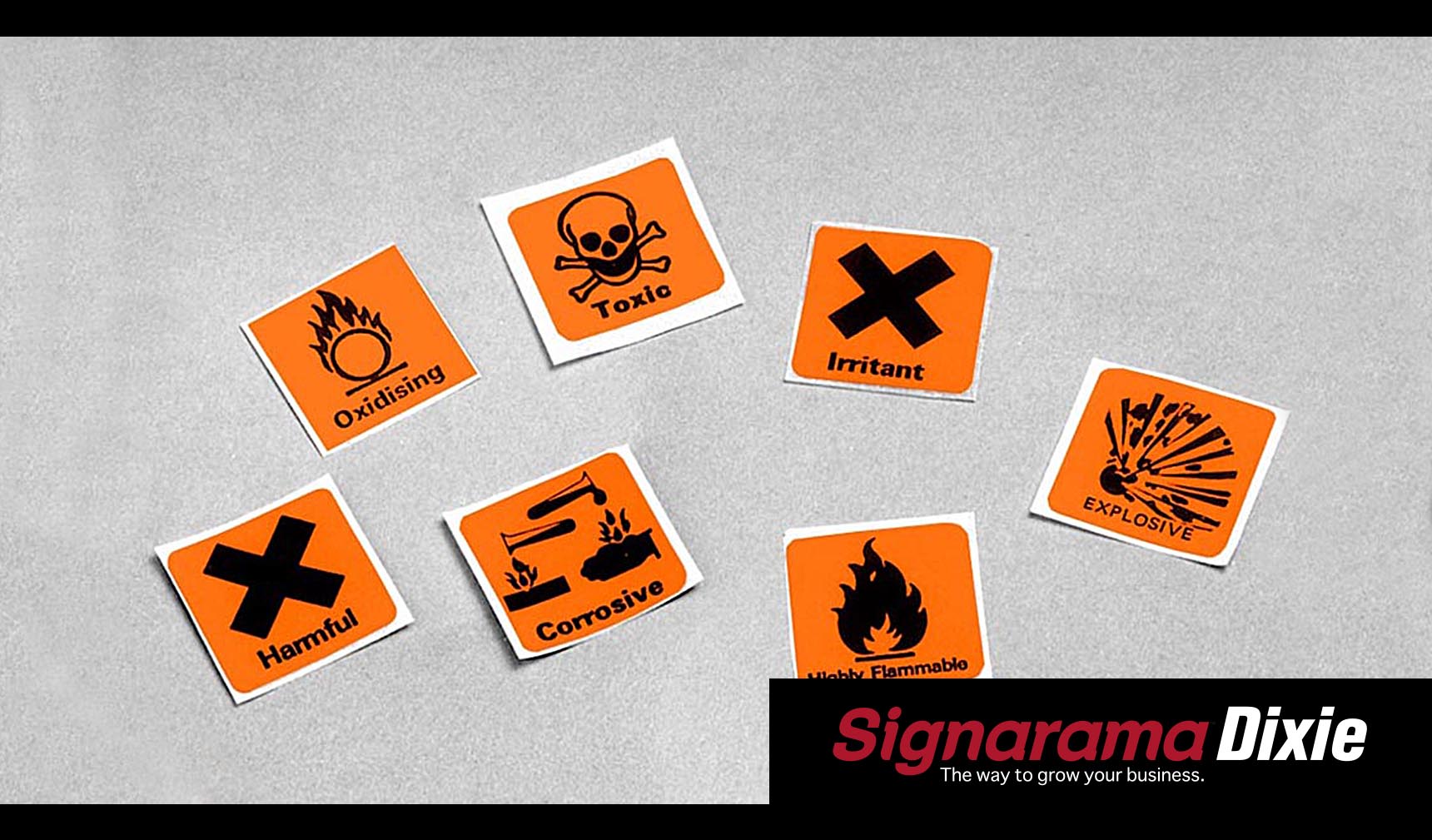 safety sign stickers
