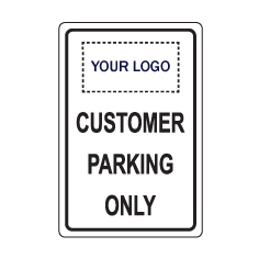 Custom parking sign