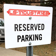 Outdoors parking Sign